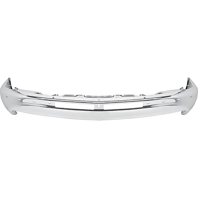 OER 1999-02 Chevy Silverado, 2001-06 Suburban, Tahoe, Front Bumper, Chrome, Without Brackets, Without Air Holes T70381