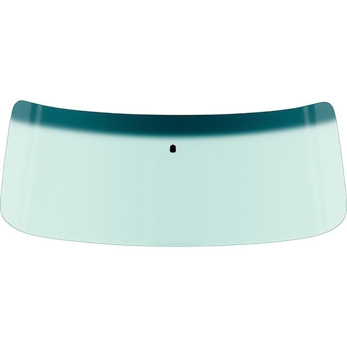 OER 1972-93 Dodge Pickup Truck, Front Windshield Glass, with Mirror Bracket, Lt Green Tint, with Blue/Green Upper Shaded Band DW914T