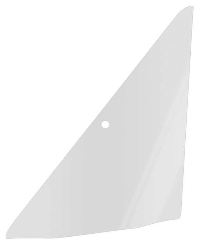 OER 1966-70 Dodge, Plymouth B-Body, Door Vent Glass, Clear, Convertible, 2 & 4 Door, Hardtop, Sedan, Station Wagon, LH Driver Side DV3581C