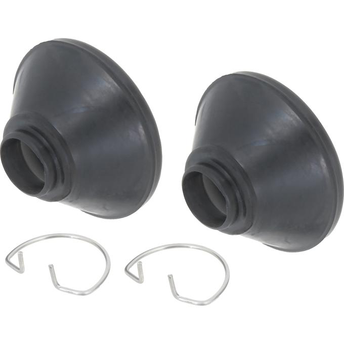 OER 1960-1976 Dodge, Plymouth, Torsion Bar Rubber Boots and Clip Set, A, B, E-Body Models MN1605