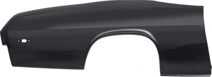 OER 1972-76 Dart, Demon, Duster, Quarter Panel Repair Skin, RH Passenger Side, EDP Coated MM1184A