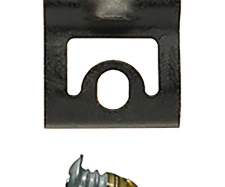 1968-70 Charger, Coronet, GTX, Road Runner, Satellite, Windshield Molding Clip, Individual Clip, Lower