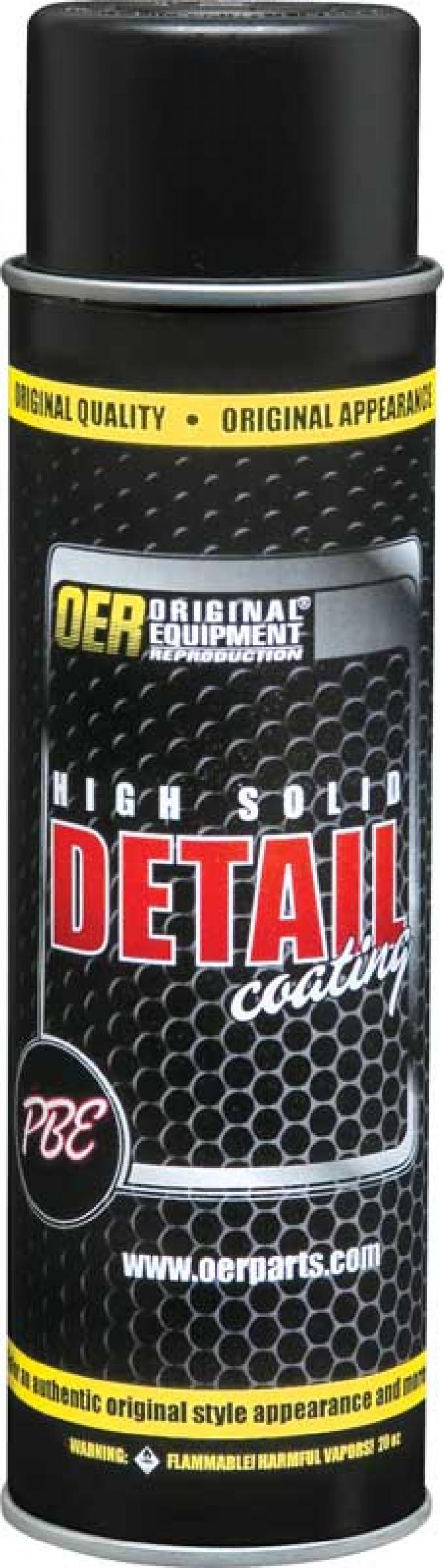 High Solids Coating Aerosol, Flat Black, 20 Oz Aerosol Can (Net Wt. 16 ...