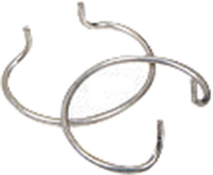 OER 1960-1976 Dodge, Plymouth A, B, E Body, Torsion Bar Boot Lock Clips, Pair MN1606