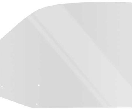 1971-72 Demon / 1970-72 Duster, 2-Door Coupe, Door Glass, LH, Clear