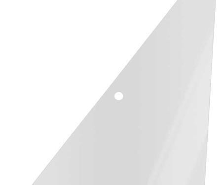 OER 1966-70 Dodge, Plymouth B-Body, Door Vent Glass, Clear, Convertible, 2 & 4 Door, Hardtop, Sedan, Station Wagon, LH Driver Side DV3581C