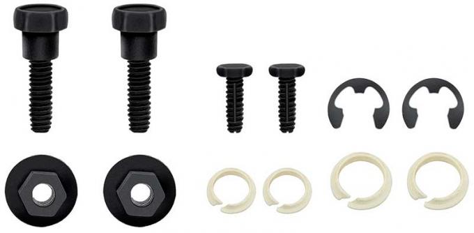 1970 Charger, Headlamp Door Hardware Set, 12 Piece, For Hidden Headlamps