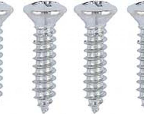 Redline Restomotive® Screw Set, Phillips Oval # 8 X 3/4" Screw, 12 Piece