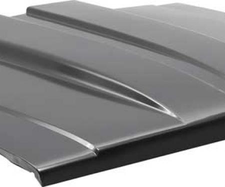 OER 1981-91 GM Pickup Sunken Spine Style Steel Cowl Induction Hood with 2" Rise T70311