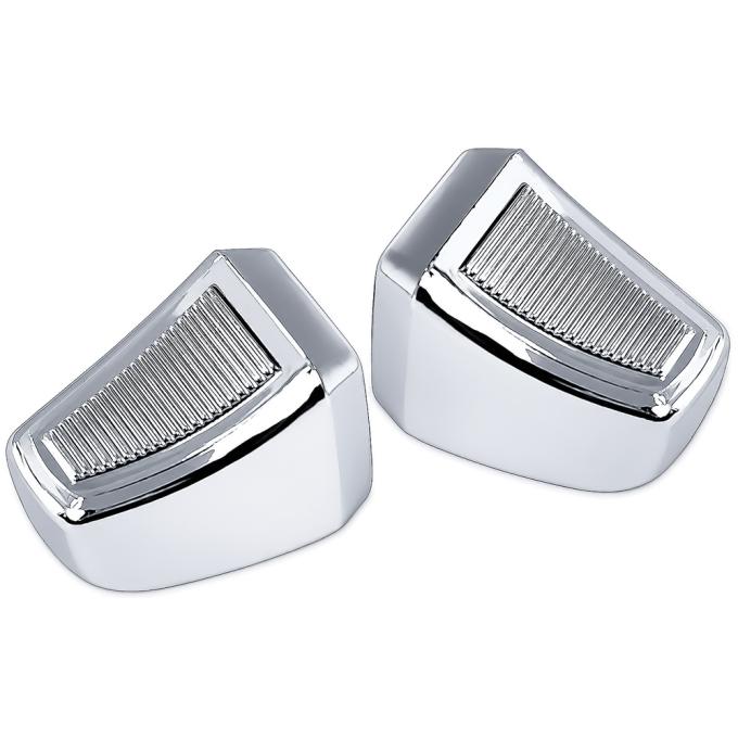 1972-74 Dodge, Plymouth A, B, E-Body, Chrome Seat Back Release Knob, Pair