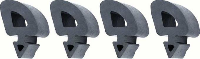 OER 1967-72 Chevy, GMC Pickup, Blazer, Suburban, Hood Side Rubber Stopper Set, 4 Piece K17