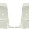 1970-74 Plymouth Barracuda, Cuda, Interior Rear Side Panels, Neutral Paintable, Pair