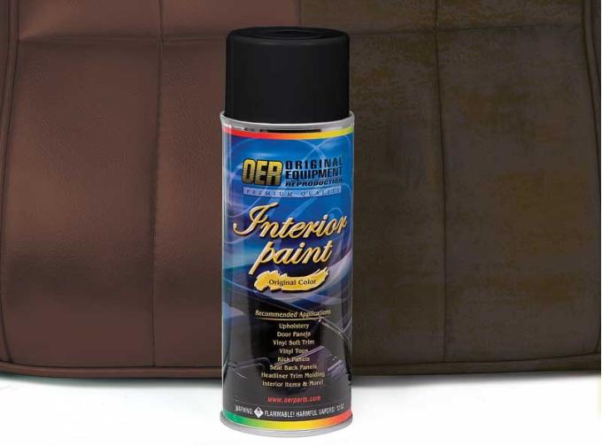 OER 1970-76 GM, Interior Paint, M42 Dark Saddle, 16 Oz. Aerosol Can (Net Wt. 12 Oz.) PP818