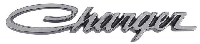 OER 1968 Dodge Charger, 500, Grill & Rear Panel Emblem, with Hardware, Each 2840066