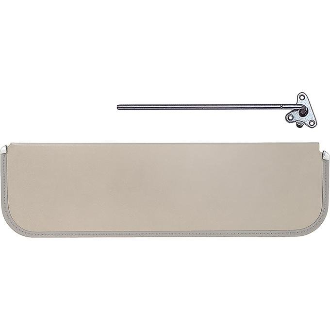 OER 1947-53 GM Truck OE Style Cardboard Sun Visors with Bracket, Light Brown, RH *GR1971R