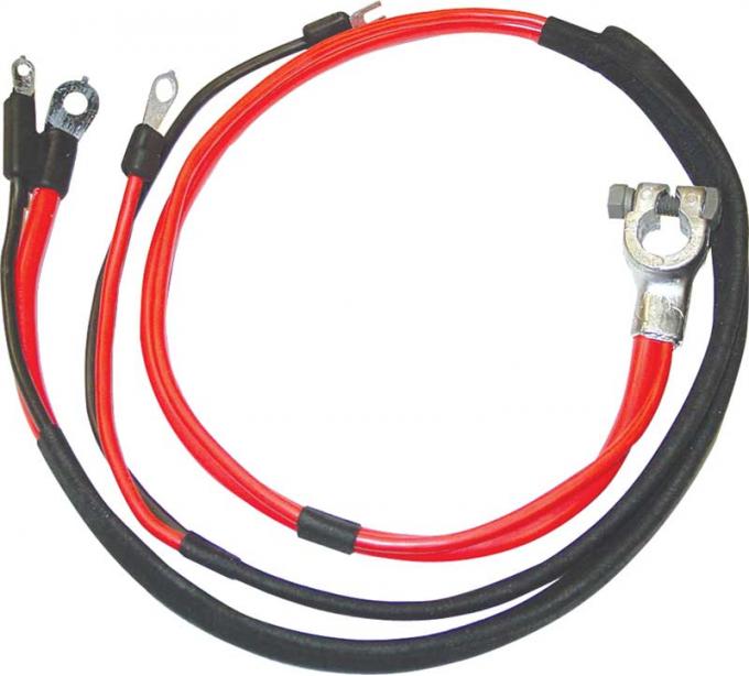 OER 1969-70 Dodge, Plymouth B-Body, Positive Battery Cable - Big Block, with 1-Piece Molded Starter Lug MB2534
