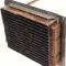 OER 1972-78 Charger, Cordoba, Coronet,, Monoco, Road Runner, Satellite, Gran Fury, Heater Core Assembly, w/o Air Conditioning, Copper/Brass, Measures 8" x 6-3/4" x 2" 3579171