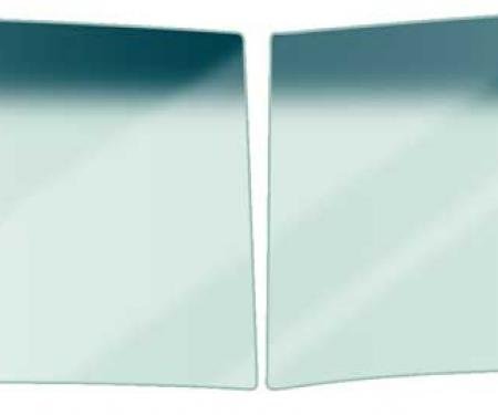 OER 1947-53 GM Pickup Truck, 2-Piece Windshield, Clear, Green Tint with Blue Shade CT4754S