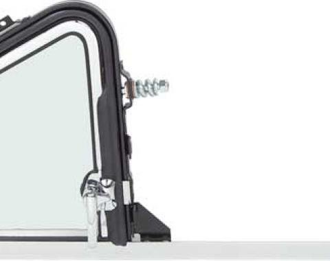 OER 1951-55 Chevrolet, GMC Truck, Vent Window Assembly, with Chrome Division Bar, Tinted Glass, LH 14849T