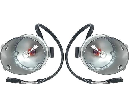 OER 1970 Plymouth Belvedere, GTX, Road Runner, Superbird, Park Lamp Assemblies, Pair MB5986