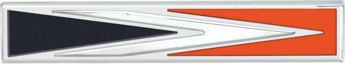 OER 1968 Dodge Charger, Arrow Rear Panel Emblem, Each, Mopar Licensed 2840065