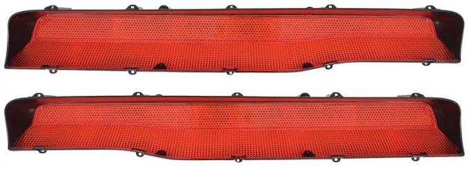OER 1970 Dodge Charger, Tail Lamp Lenses, Pair MB1881