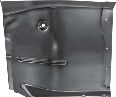 OER 1960-62 Chevrolet, GMC Truck, OE Style Front Cab Floor Half, with Backing Plate, LH T70818