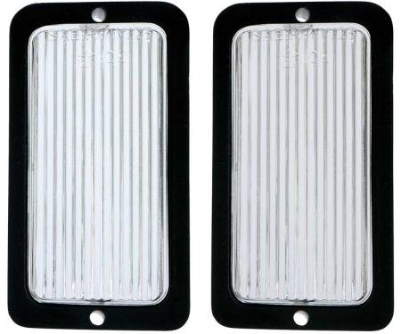 OER 1971 Charger/Super Bee Backup Lamp Lenses - Pair *MB3560