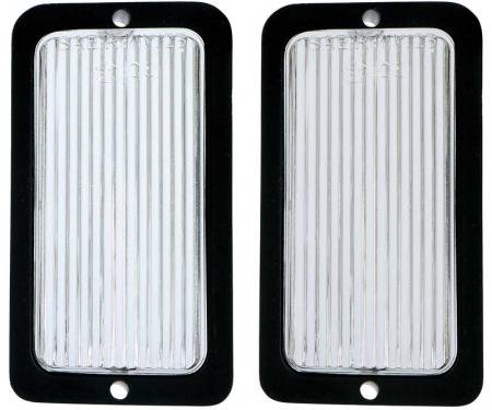 OER 1971 Charger/Super Bee Backup Lamp Lenses - Pair *MB3560