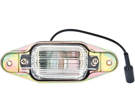 1967-91 Chevy, GMC Truck, Blazer, Jimmy, Suburban, Rear License Plate Lamp Assembly, with Socket