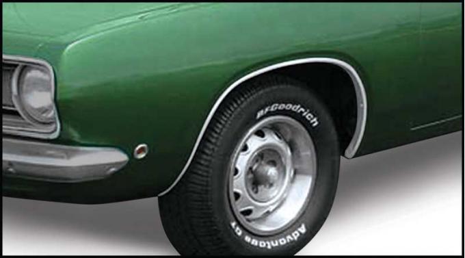 OER 1967-69 Plymouth Barracuda Wheel Opening Molding Set MN1477