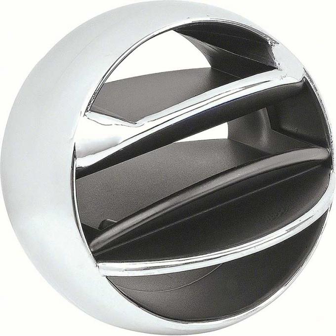 OER 1965-77 GM, Various Models, Dash Vent Ball, Chrome, with or without AC 3856472