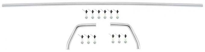 OER 1971-74 Dodge Challenger Trunk Lid Molding Set *K2426