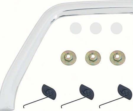 OER 1971-1974 Challenger Rear Quarter Extension Molding , with Hardware , LH 3579593