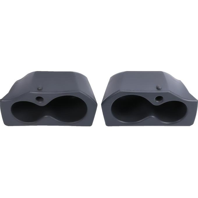 OER 2009-23 Dodge Ram 1500, 2500, 3500, Door Panel Pocket Cup Holder Insert, Black ABS 1LD23XXXAA