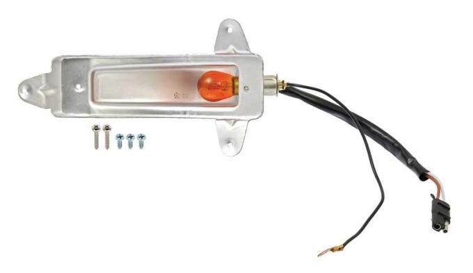 OER 1967 Dart Park Lamp Housing with Pigtail Connector - RH 2606550