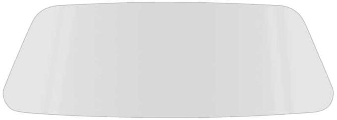 OER 1970-74 Dodge Challenger, Back Window Glass, 2 Door, Hardtop, Clear, 18" x 54", except SE models DB4427C