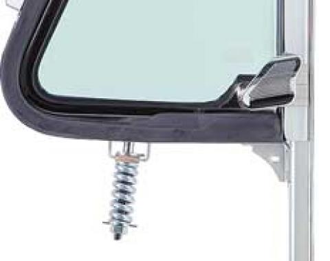 OER 1964-66 GM Truck Vent Window Assembly with Chrome Frame and Green Tinted Glass, RH CX4817T