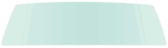 1982-93 S10, S15, Sonoma, Back Window Glass, Stationary, Light Green Tint