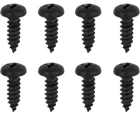 OER 1970-72 Mopar Headlamp Shield To Retaining Ring Screw Set - 8 Screws - Various Models MN3123