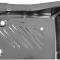 1970-74 Dodge Challenger, Rear Floor Repair Panel, RH Passenger Side