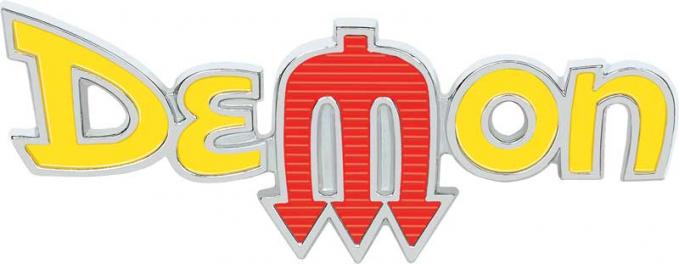 OER 1972 Dodge Demon Fender Emblem 3680247