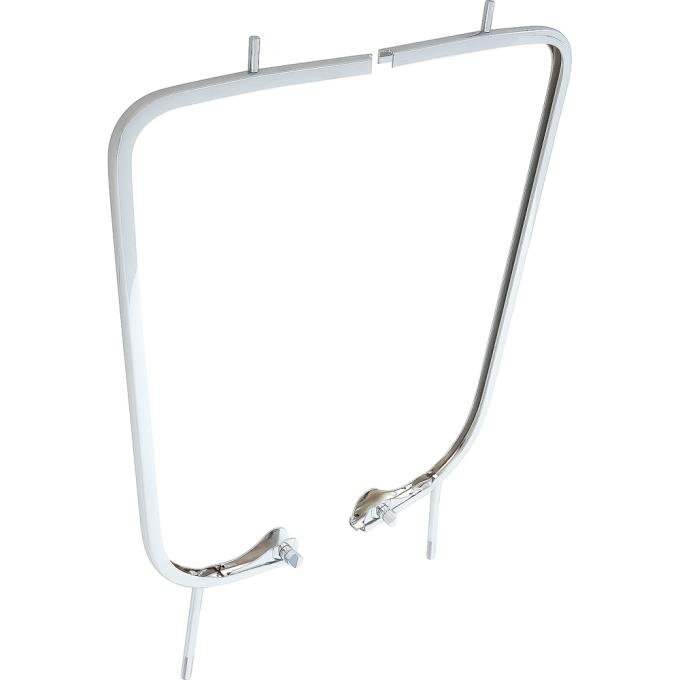 OER 1955-59 Chevrolet, GMC Pickup Truck, Chrome Vent Window Glass Frames, LH & RH, Pair T70489