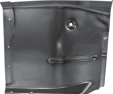OER 1960-62 Chevrolet, GMC Truck, OE Style Front Cab Floor Half, with Backing Plate, RH T70819