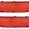 OER 1970 Dodge Charger, Tail Lamp Lenses, Pair MB1881