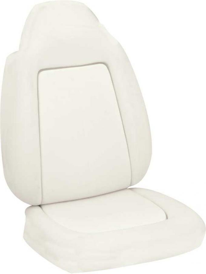 1970-71 Dodge, Plymouth A/B/E-Body, Hi-Back w/ Headrest, Front Bucket Seat Foam, Each, Made in the USA