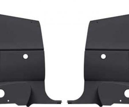 OER 1970-74 Challenger Black Rear Panels ME858100