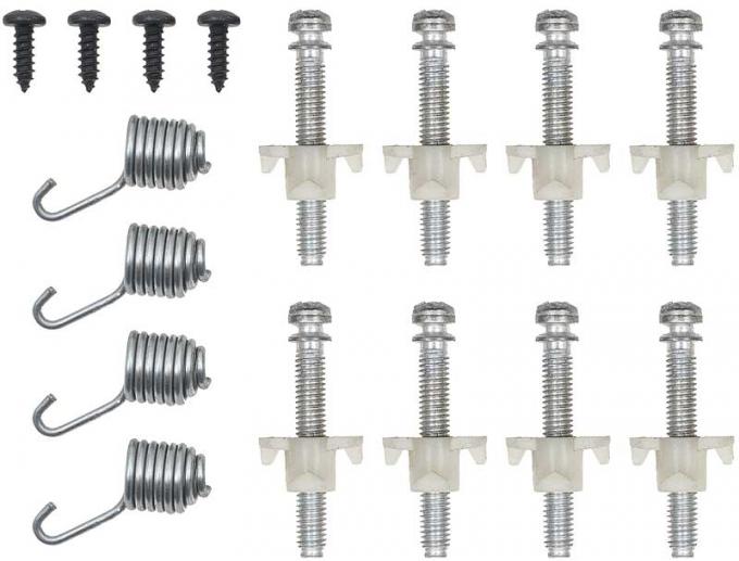 OER 1963-65 Mopar Headlamp Adjustment Set , with 4 Lamp System , A/B-Body , 24 Piece Set MN2899