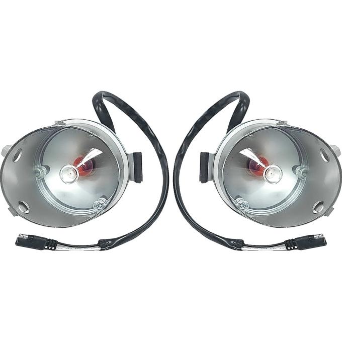 OER 1970 Plymouth Belvedere, GTX, Road Runner, Superbird, Park Lamp Assemblies, Pair MB5986