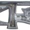 1968 Plymouth, GTX Tail Panel Emblem, Mopar Licensed